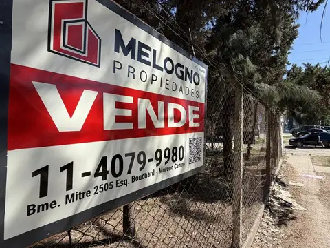 Terreno en Venta 65  mts Frente