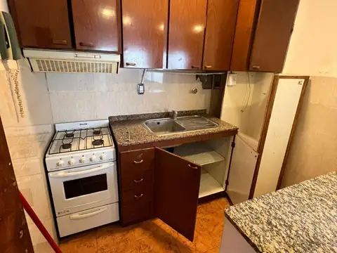 Departamento 2 ambientes con 1 baño