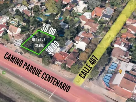 LOTE - TERRENO EN VENTA EN CITY BELL - SOBRE CAMINO CENTENARIO