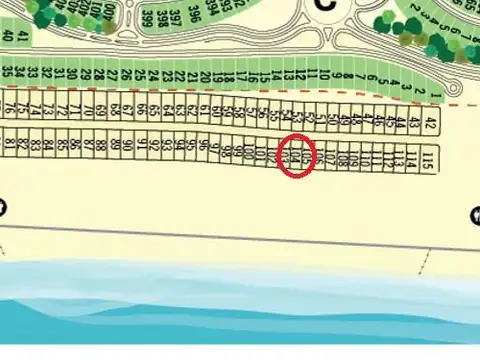 Venta lote 1ra Linea - RETASADO  Maritimo 2 - Costa Esmeralda