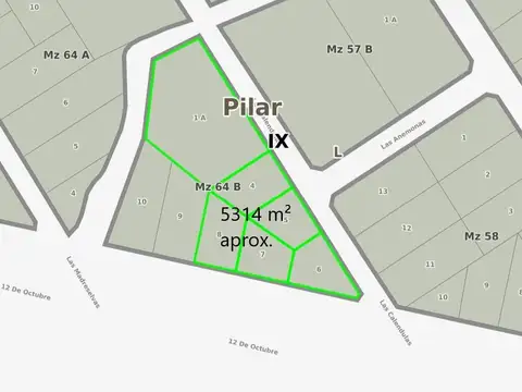 Terreno Fraccion  en Venta en Manuel Alberti, Pilar, G.B.A. Zona Norte