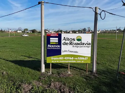 Loteo Altos de Rivadavia