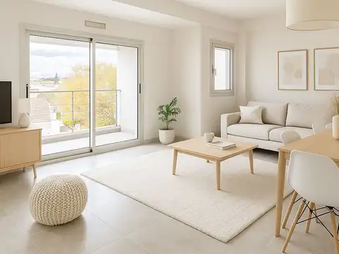 Depto. 3 ambientes con balcon aterrazado - Liniers