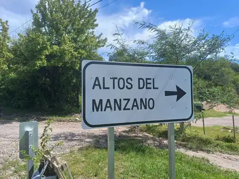 VENTA TERRENO EN ALTOS DEL MANZANO