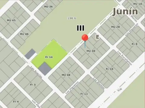Terreno en Venta de 1333,0 m2