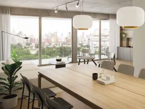 Departamento en  Venta 3 ambientes, 2 suites con balcón  y Toilette