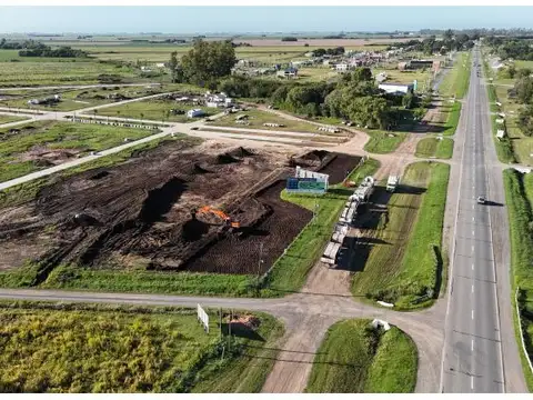 ruta 18 y garza blanca