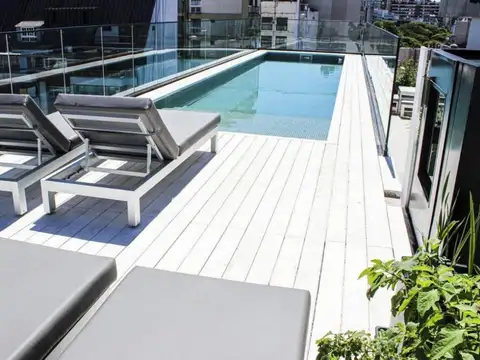 Venta departamento studio al frente,  Las  Cañitas