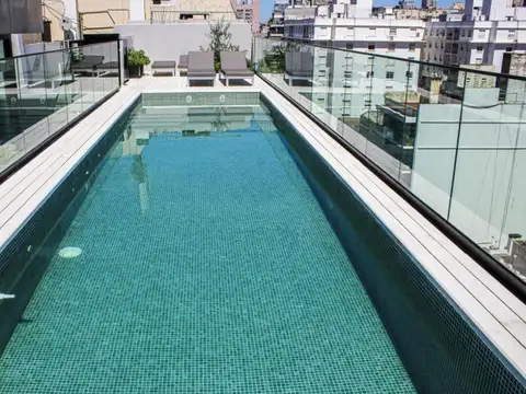 Venta departamento studio al frente,  Las  Cañitas