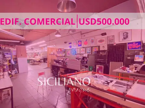 Edificio Comercial - Boedo - Depósito/taller c/entrada p/camionetas - 462m²