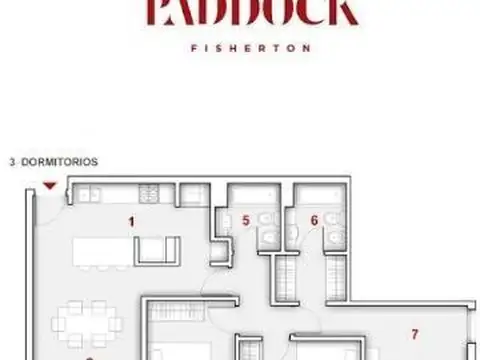 Departamento en Venta de 4 ambientes