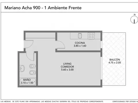 Departamento en Venta en Villa Ortuzar, USD 94.300