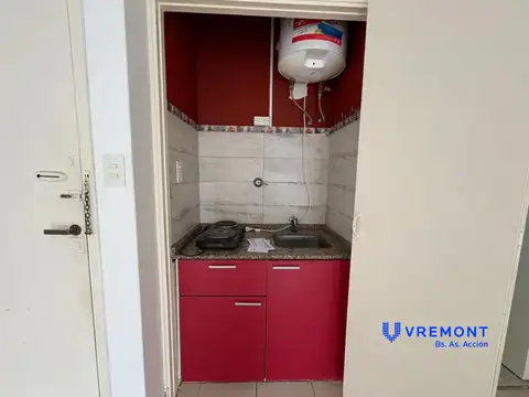 Alquiler de departamento monoambiente en el barrio de Congreso! Con balcón al frente.