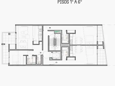 Departamento en Venta de 1 dormitorio