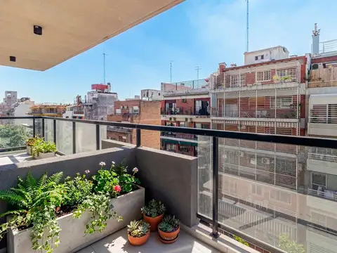 Departamento 2 ambientes con 1 baño