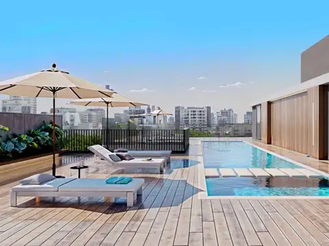 Departamento Monoambiente con 1 baño