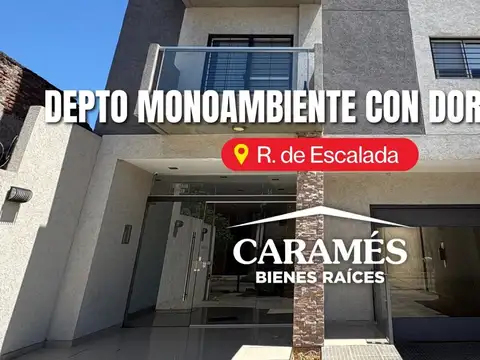 Depto monoambiente divible con cochera. Exc estado y ubicación