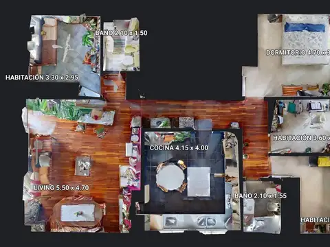 4 AMBIENTES CON COCHERA Y BALCÓN  VERSALLES