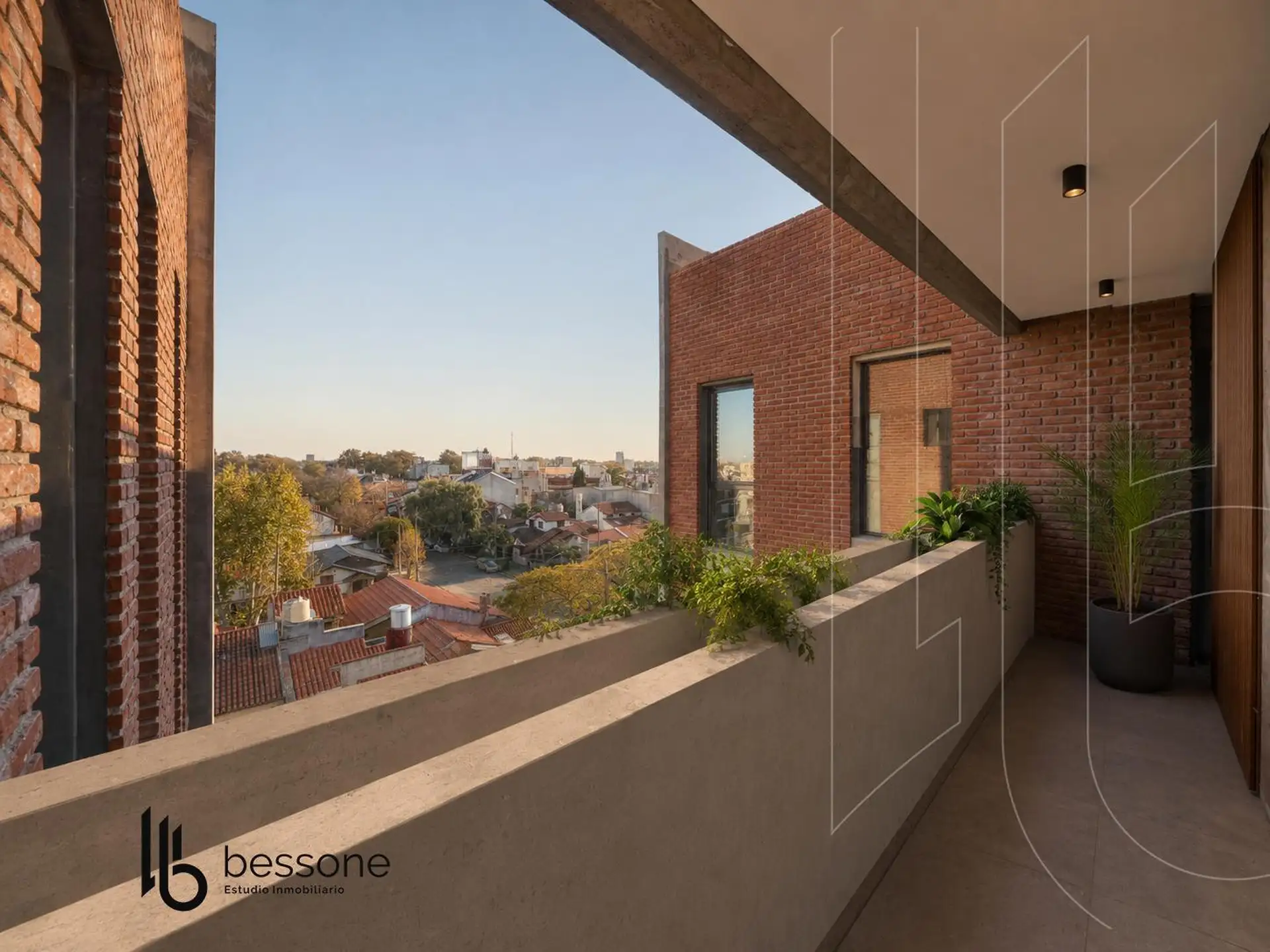 Depto 2 amb, 60m² con cochera — La Perla Sur