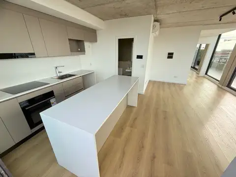 Departamento 2 ambientes con 1 baño