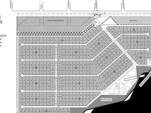 Terreno en Venta 20  mts Frente