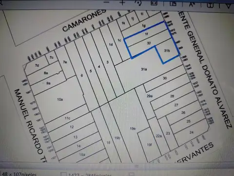 Terreno en Venta 31  mts Frente
