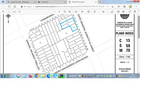 Terreno en Venta en Paternal, USD 1.400.000