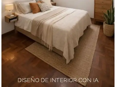 Departamento 2 ambientes con 1 baño