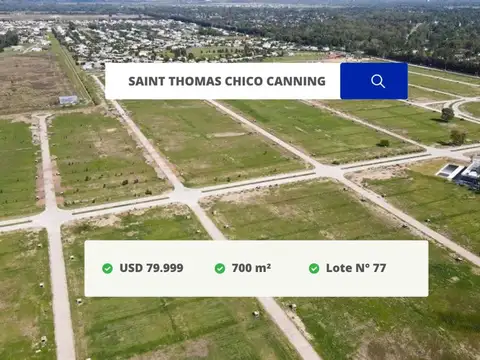 LOTE SAINT THOMAS CHICO CANNING EN VENTA