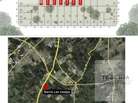 Terrenos de Lote en venta en Barrio Abierto Las Vasijas San Vicente 