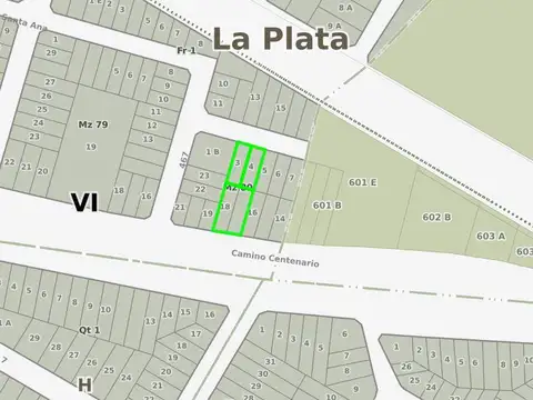 Terreno en Venta en City Bell, USD 280.000