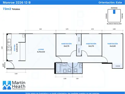 Av. Monroe 3200, Piso 13