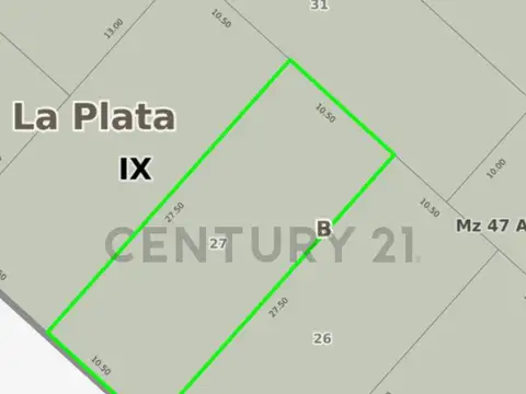 Lote con Casa Refaccionar en Venta