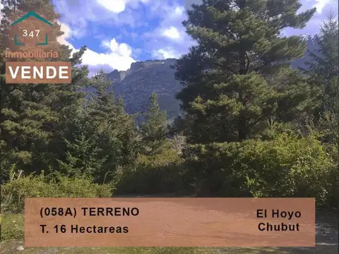 Terreno en Venta en El Hoyo, Cushamen