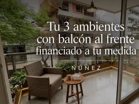 VENTA DEPARTAMENTO 3 AMBIENTES BALCON POZO PISCINA