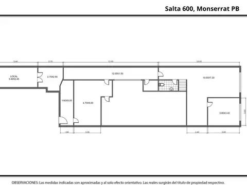Departamento en Venta de 10 ambientes