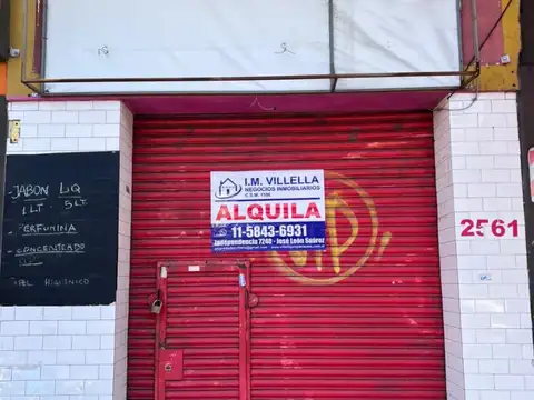 Local en alquiler en José León Suarez! 