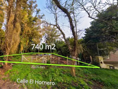 Terreno en Venta de 740,0 m2