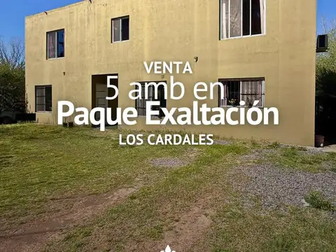 CASA 5 AMBIENTES EN VENTA, PARQUE EXALTACION