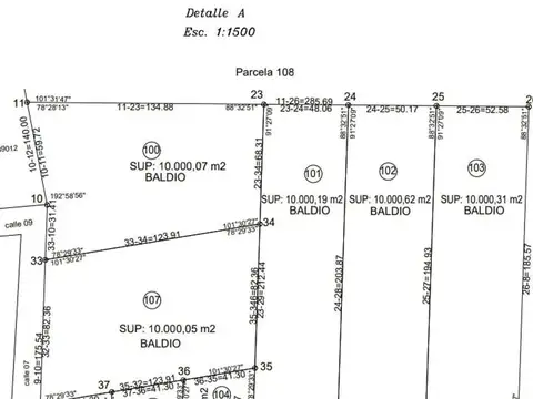 Terreno en Venta de 10000,0 m2