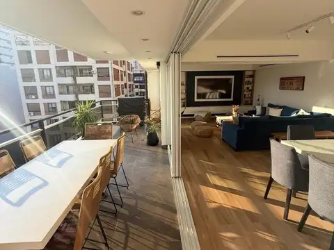 128m2 Departamento full reciclado a nuevo en Palermo con gran balcon terraza, y cochera