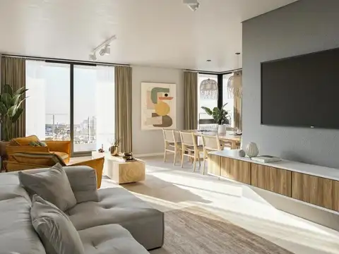 Departamento 5 ambientes con 2 baños