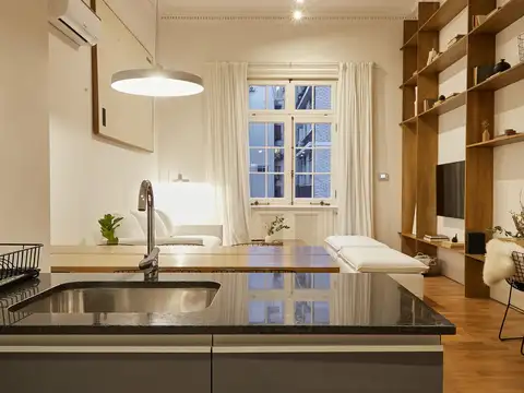 Departamento 2 ambientes con 1 baño