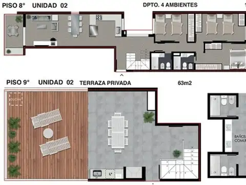 Departamento en Venta en Centro, Rosario
