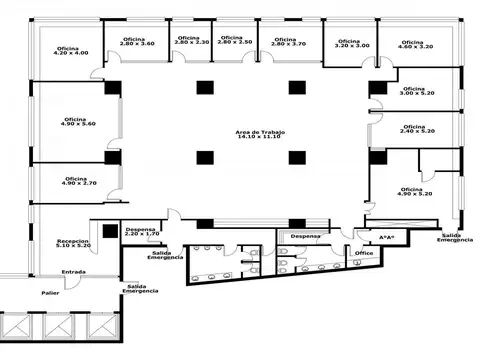 Oficina en Alquiler en Retiro, USD 8.500