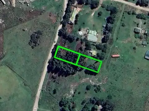 Terreno en Venta 80  mts Fondo