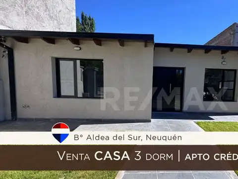 VENTA CASA 3 DORMITORIOS B° ALDEA DEL SUR PLOTTIER