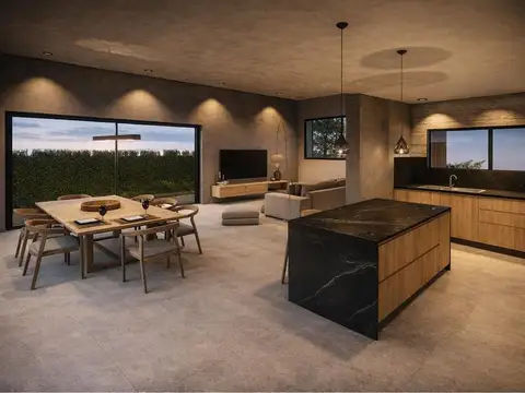 Casa 4 ambientes con 2 baños