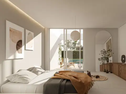 Casa 3 ambientes con 2 baños