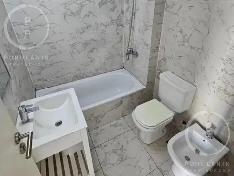 Departamento Monoambiente con 1 baño